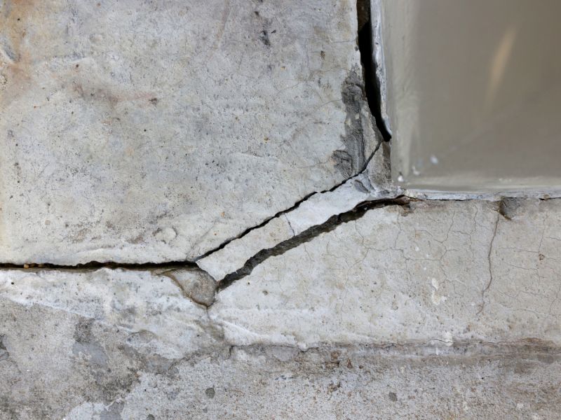 Damaged Fiberglass Surface