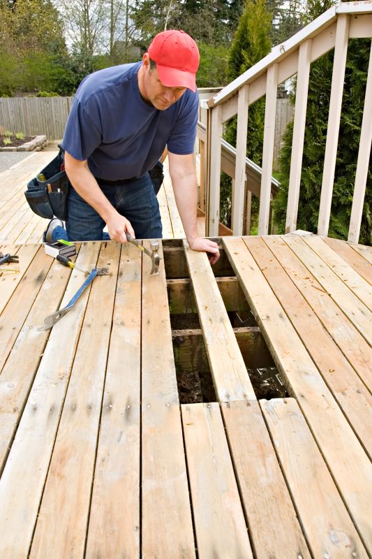Preparing Your Deck for Repair